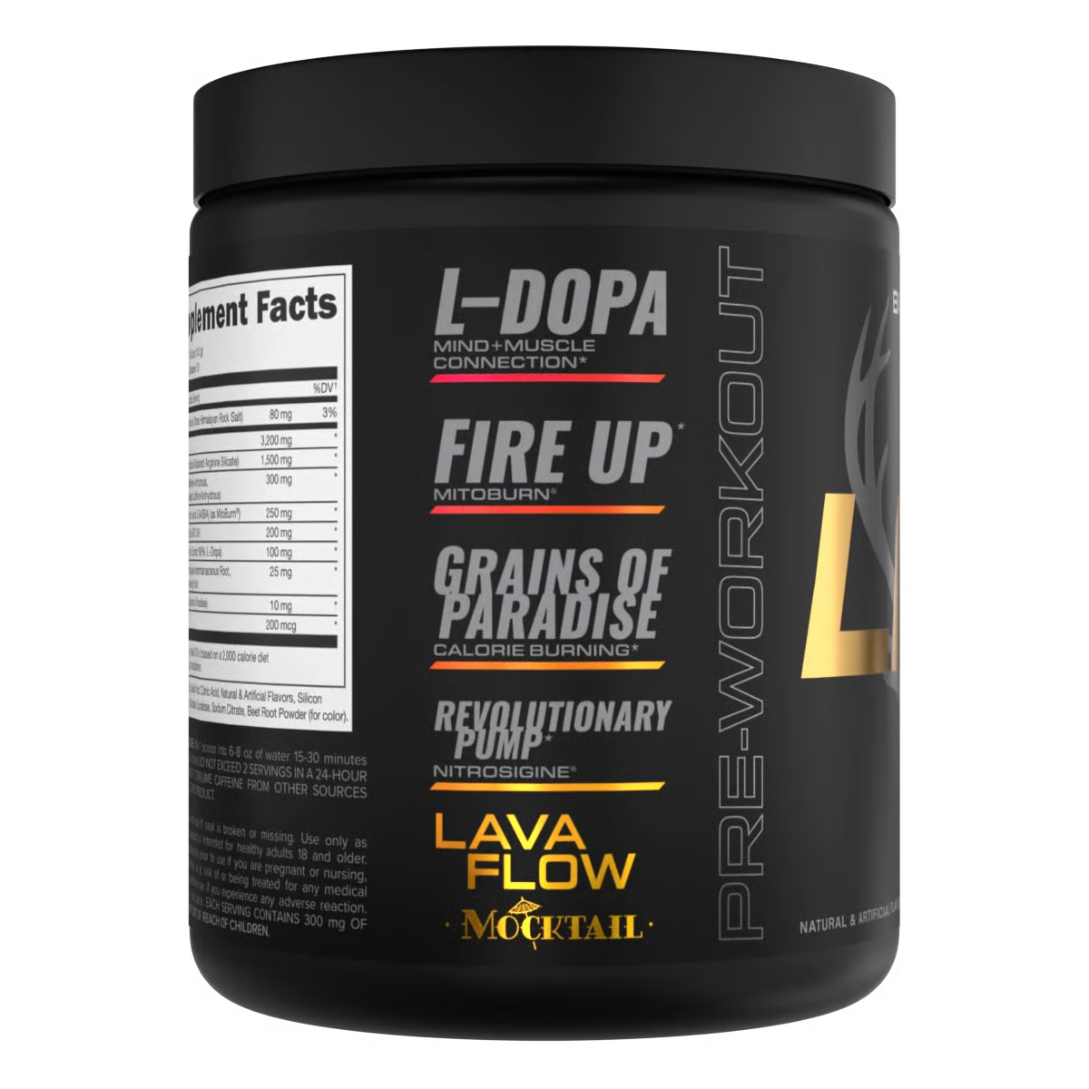 Bucked Up LFG Pre Workout - Supplement Powder for Energy, Pump, Endurance and Burn (30 Servings)