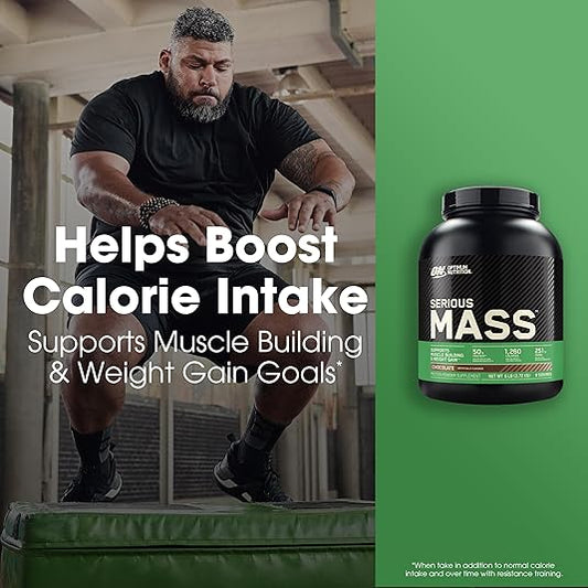 Optimum Nutrition, Serious Mass™ 6 lb (2.72 kg) 8 Servings