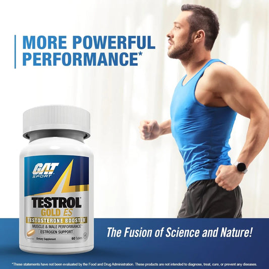 Gat Sport Testrol Gold Es Tablets, 30 Servings, 60 Tablets