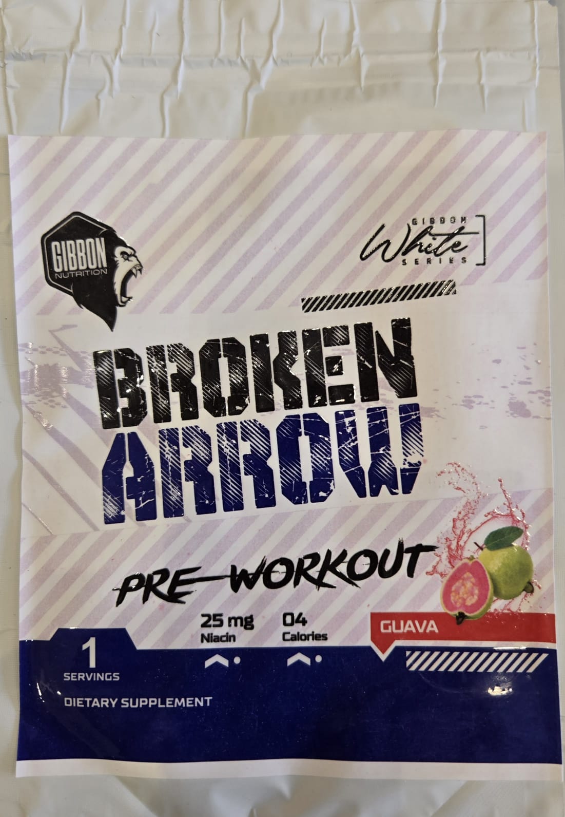Gibbon Broken Arrow Pre Workout (5 Samples)