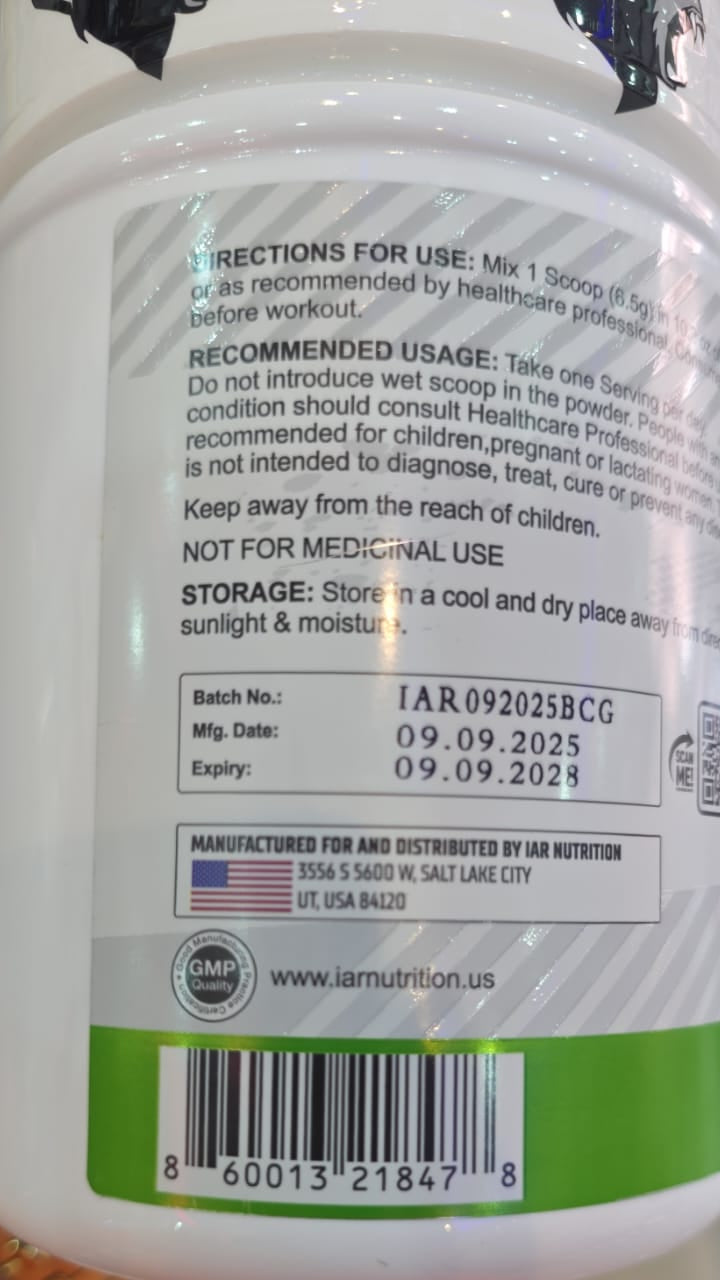 Gibbon WhiteSeries BCAA60 Servings-Guava- 860013218478