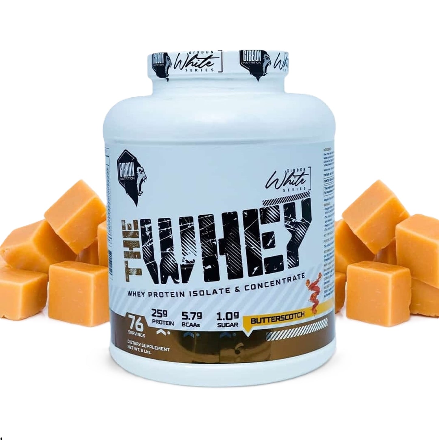 Gibbon White Series "The Whey" 5LBS Protein