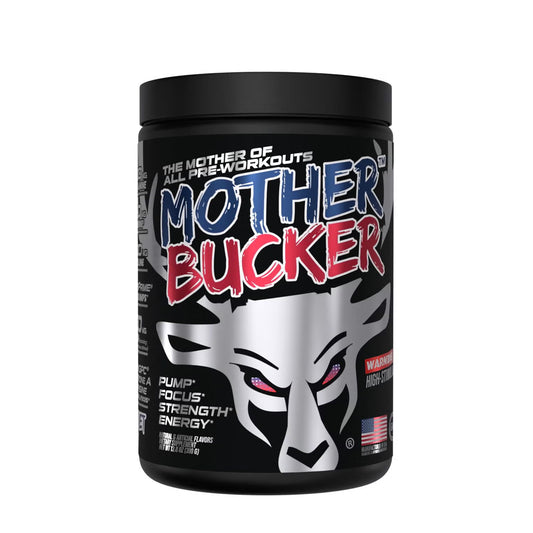 Bucked Up Mother Bucker – High-Stimulant Nootropic Pre-Workout (13.8 Oz / 20 Servings)
