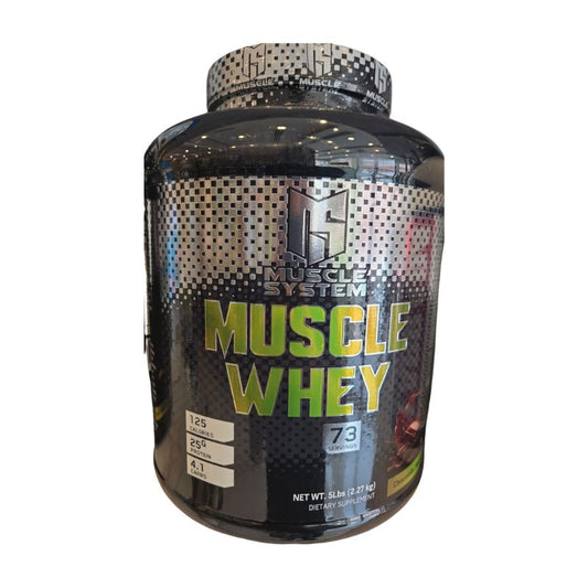 Muscle System Muscle Whey 5lb 73 Servings Chocolate
