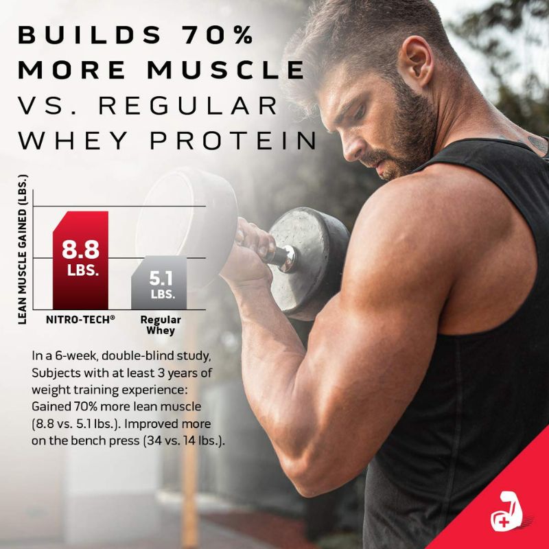 Muscle Tech Nitro Tech Whey Protein  4 Lb