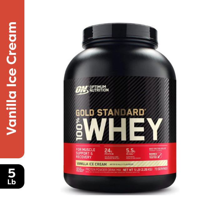 Optimum Nutrition 100% Whey Gold Standard 5 Lbs Whey Protein