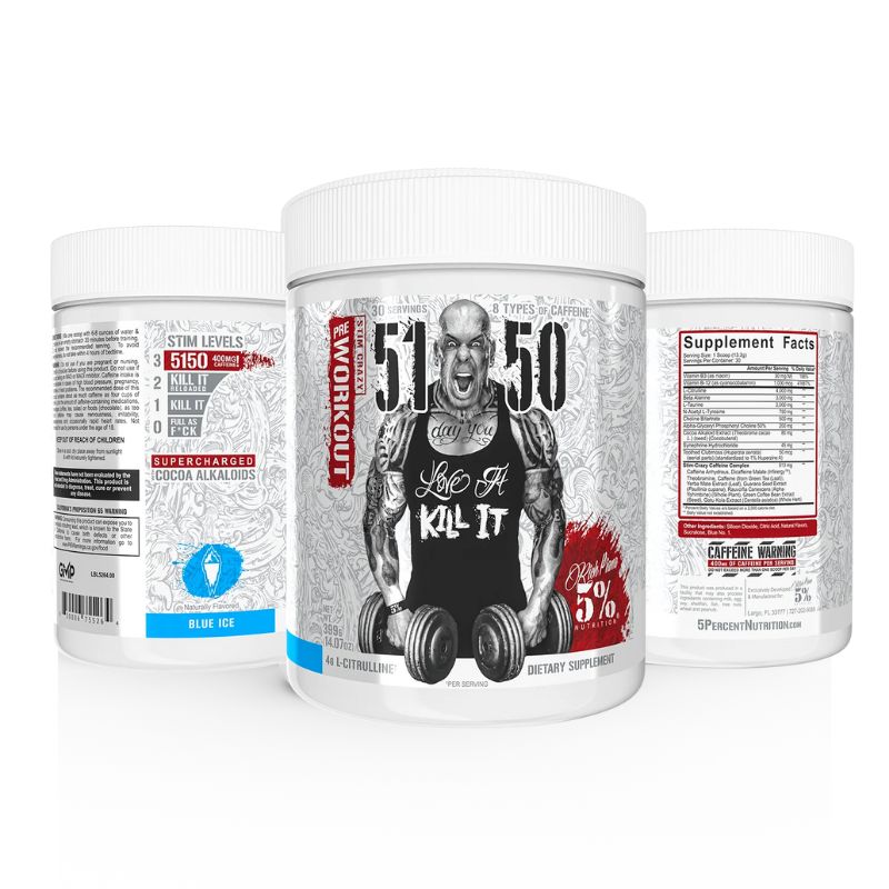 5150 High Stimulant Pre-Workout: Legendary Series Tropical Punch