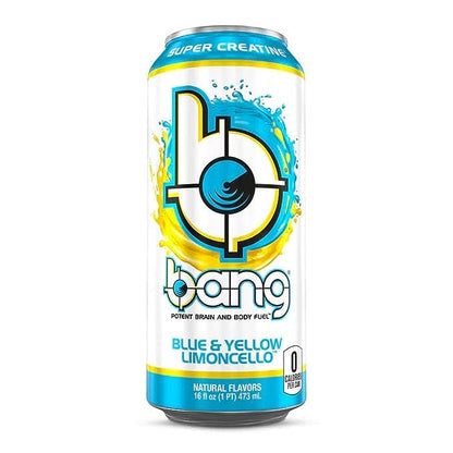 Bang Blue N Yellow Limoncello Energy Drink