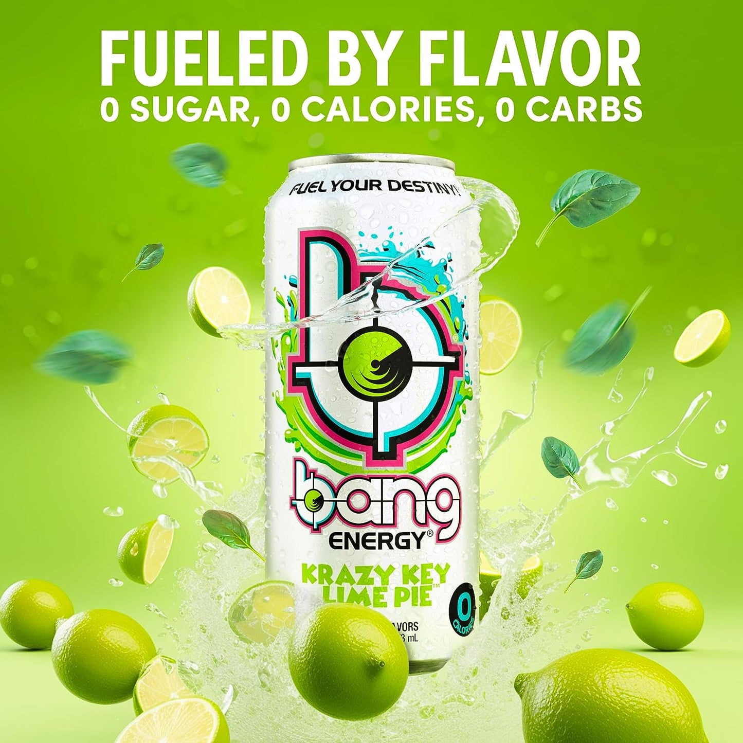 Bang Krazy Key Lime Pie Lemon Energy Drink