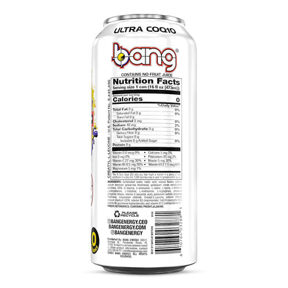 Bang Nectarine Blueberry Energy Drink