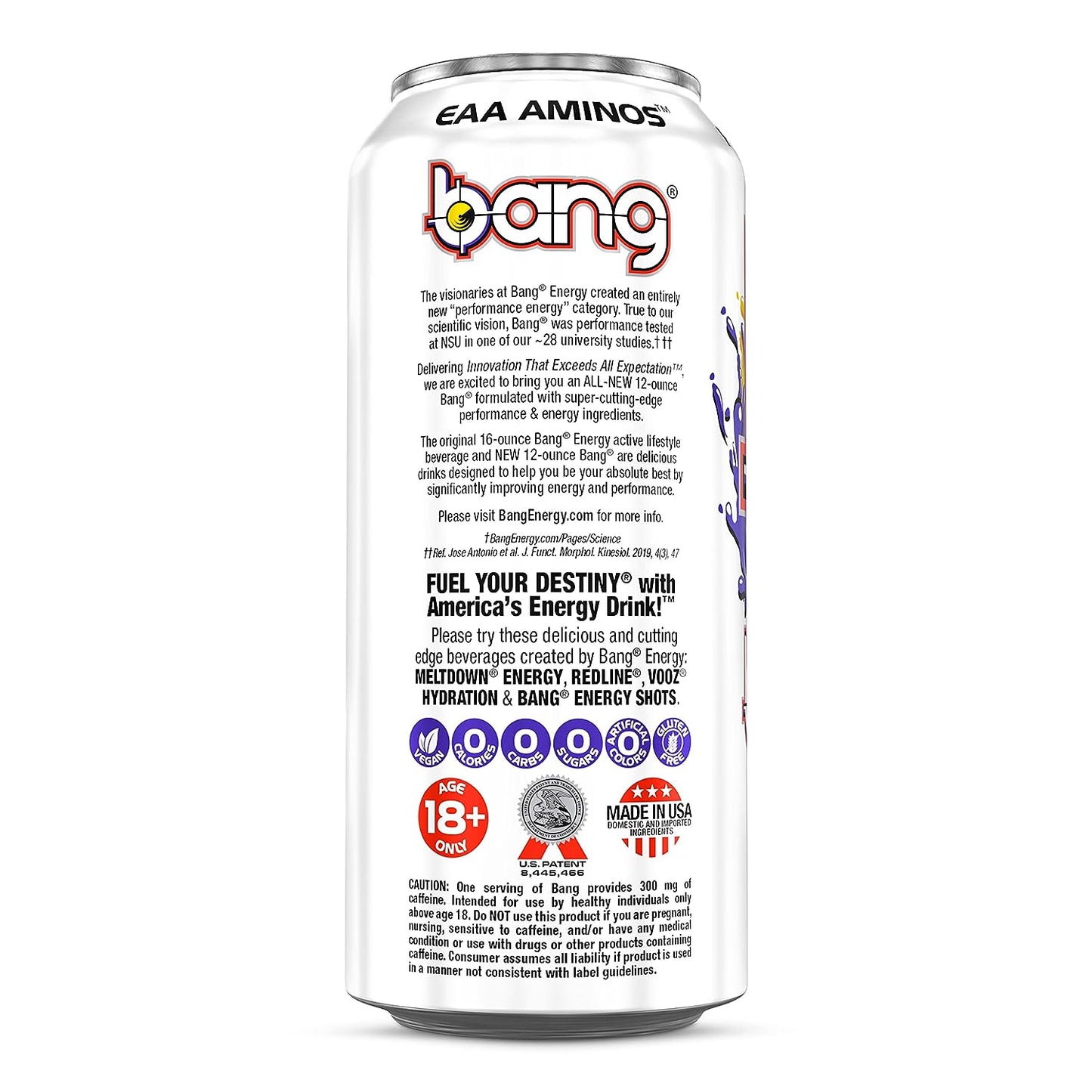 Bang Nectarine Blueberry Energy Drink