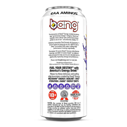 Bang Nectarine Blueberry Energy Drink