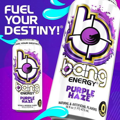 Bang Purple Haze Energy Drink