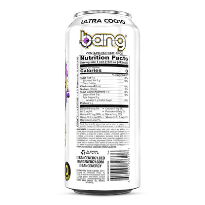 Bang Purple Haze Energy Drink