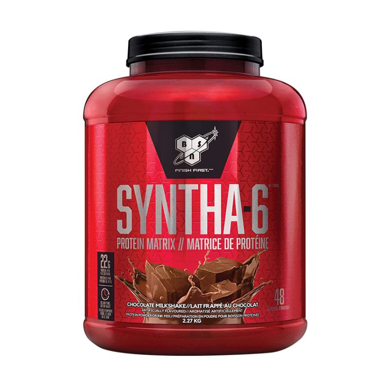 Bsn Syntha-6 Whey Protein, Chocolate, 5 Lbs