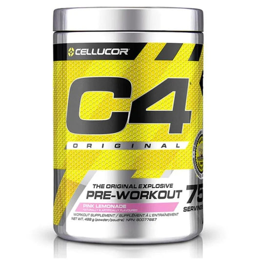 Cellucor C4 Origional Pre Workout Pink Lemonade 75 Servings