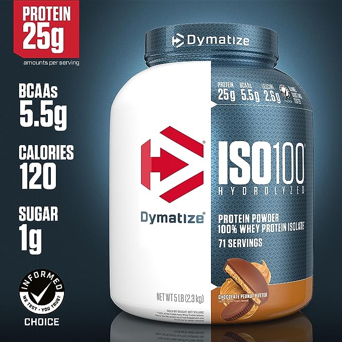 Dymatize ISO 100 Whey Protein Powder 5LB