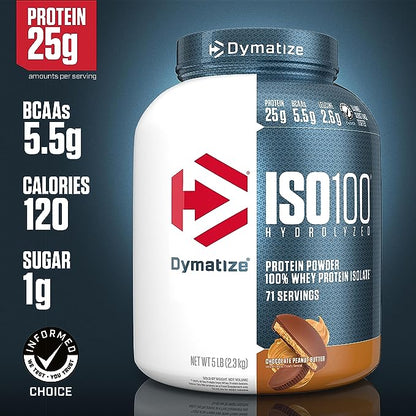 Dymatize ISO 100 Whey Protein Powder 5LB