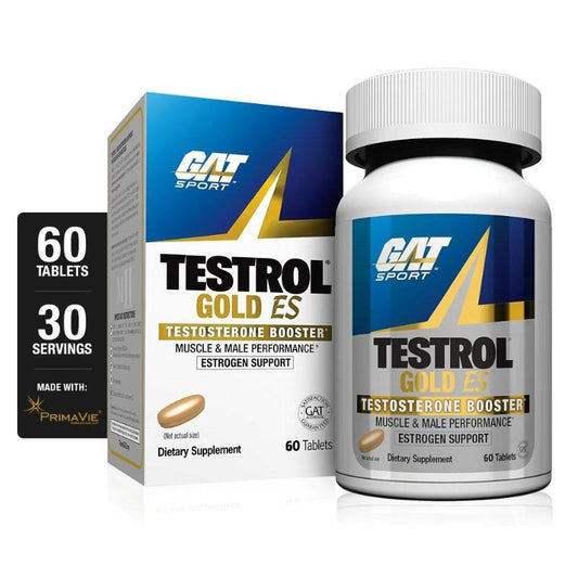 Gat Sport Testrol Gold Es Tablets, 30 Servings, 60 Tablets