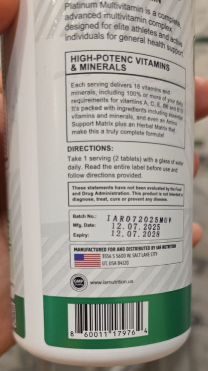 Gibbon White Series Multi Vitamin 90 Tabs-860011179764