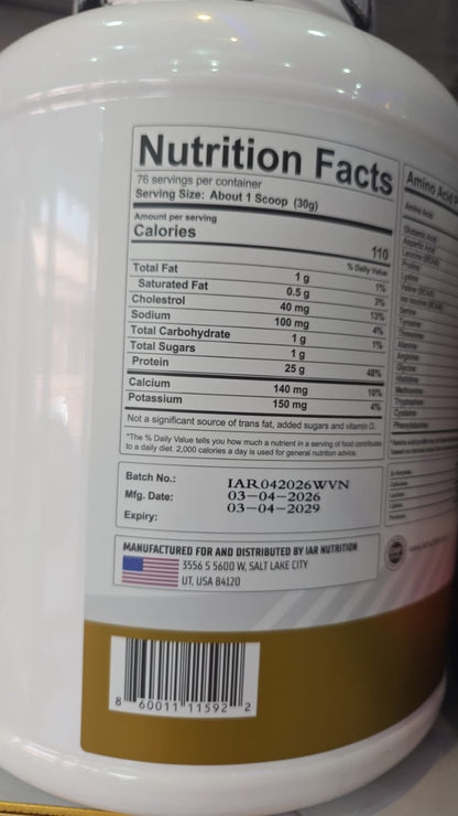 Gibbon White Series "The Whey" 5LBS Protein