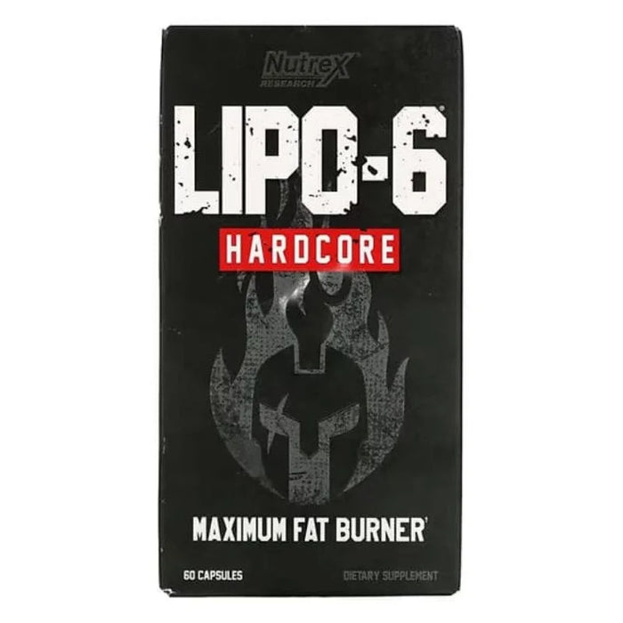 Lipo 6 Hardcore Maximum Fat Burner Default Title at Al Saqer Nutrition UAE