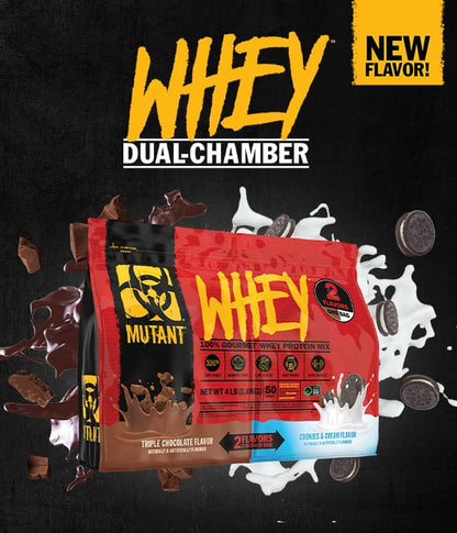 Mutant - Whey (2 Flavors in IN 1 Pack- 1.8 KG)