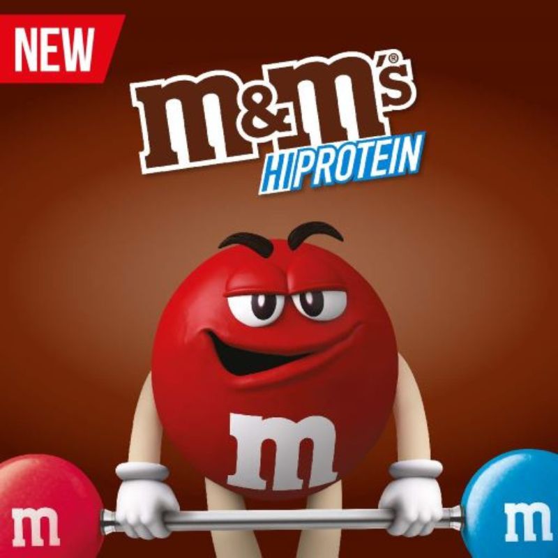 M&M's Hi-Protein Bar Chocolate - Box of 12x51g