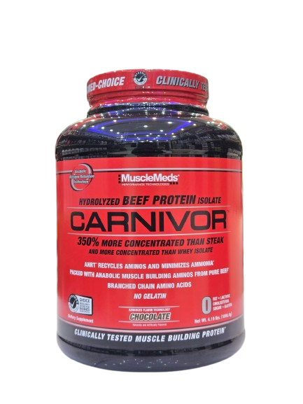 MuscleMeds Beef Protein Isolate -Carnivor Chocolate Flavour 4.19 lbs