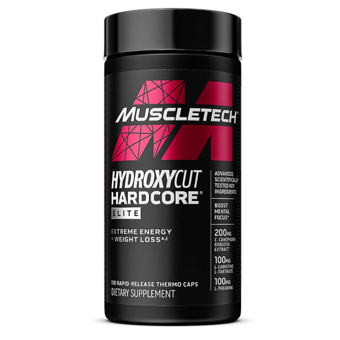 MuscleTech Hydroxycut Hardcore Elite - 110 Capsules Default Title at Al Saqer Nutrition UAE