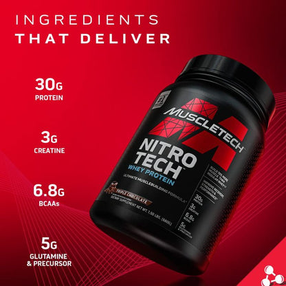 Muscle Tech Nitro Tech Performance Series Chocolate 4 Lb