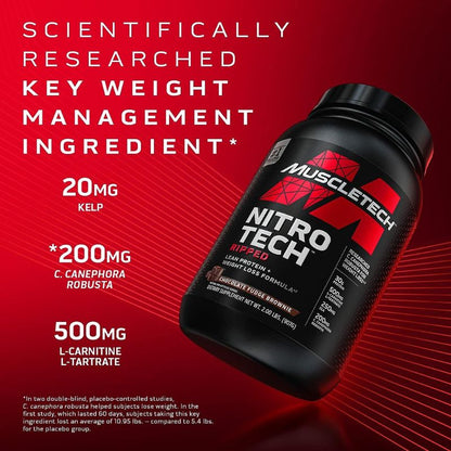 MuscleTech Nitro Tech Ripped 4lbs