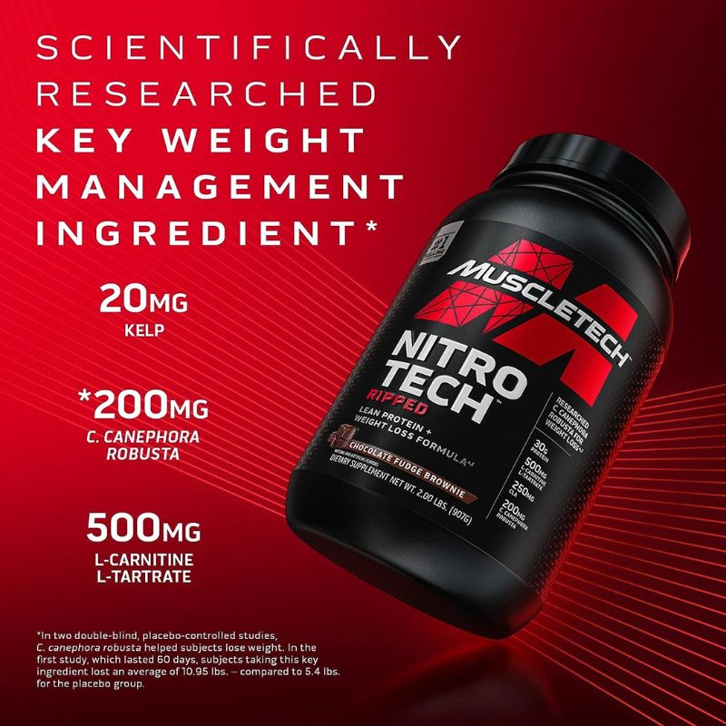 MuscleTech Nitro Tech Ripped 4lbs