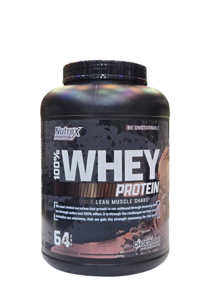 Nutrex 100% Whey Protein 5 Lbs chocolate Flavour - 64 Servings