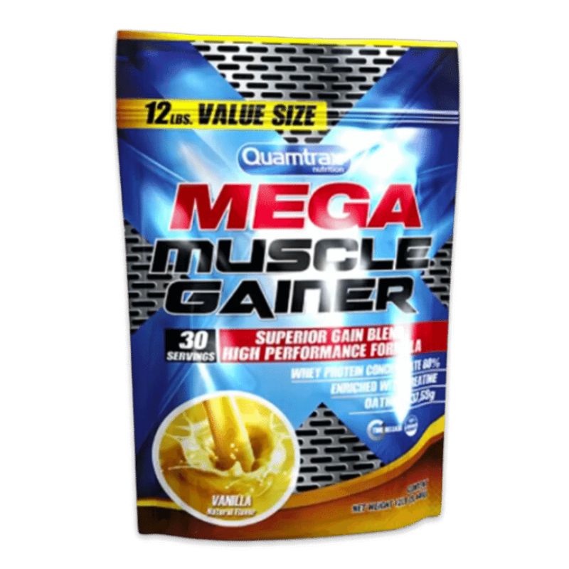 Quamtrax Mega Muscle Gainer 12Lb Chocolate – AL SAQER ALABIAD HEALTH ...