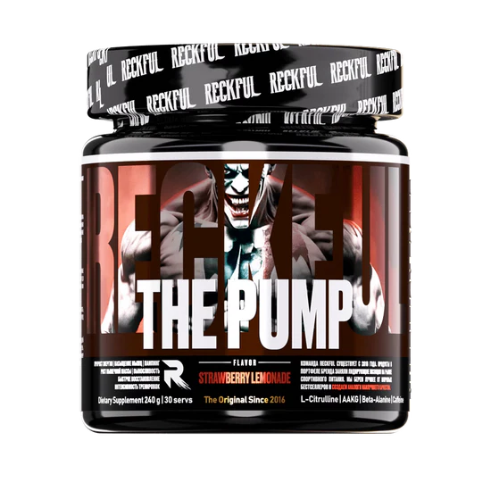 RECKFUL Pump Complex Pre Workout 240g - 30 Serving