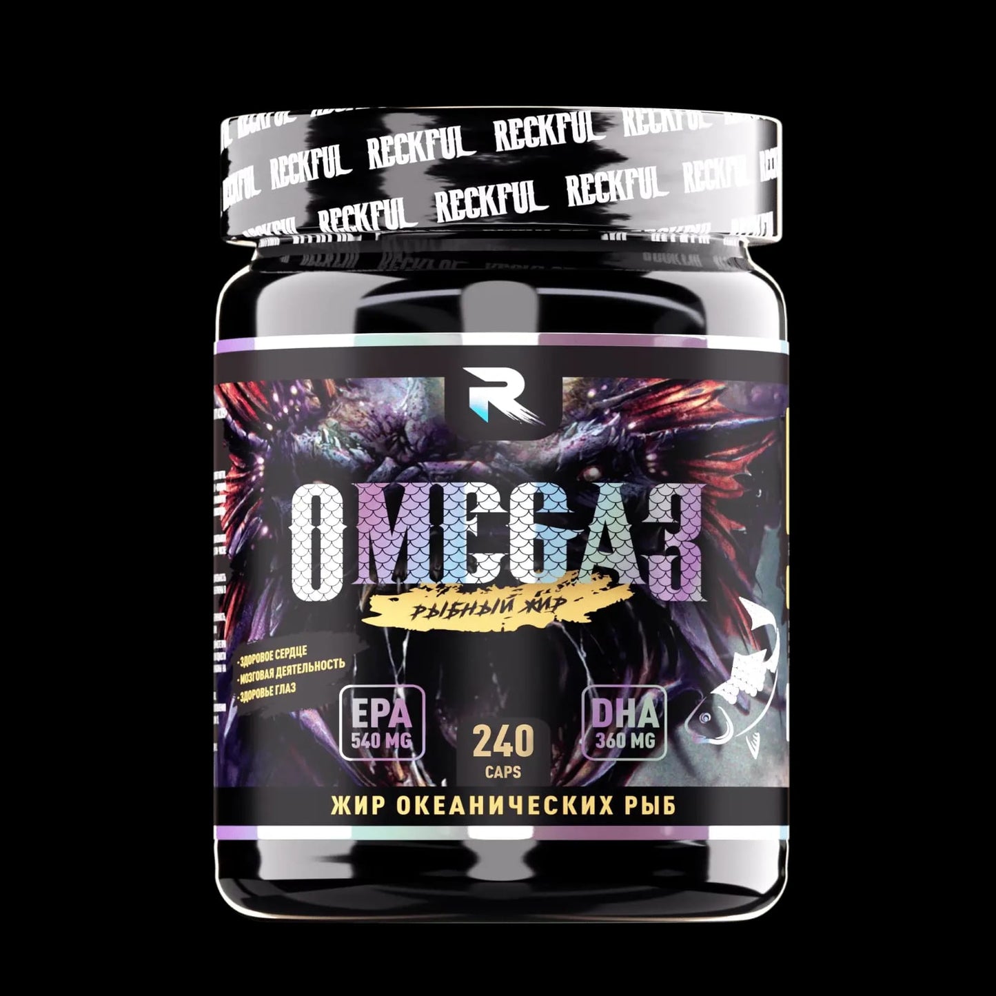 RECKFUL Omega-3 Caps