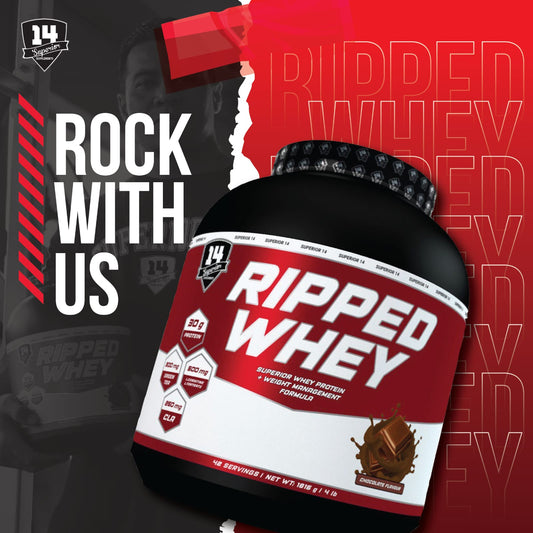 Ripped Whey Protein Superior 14 Chocolate Flavour