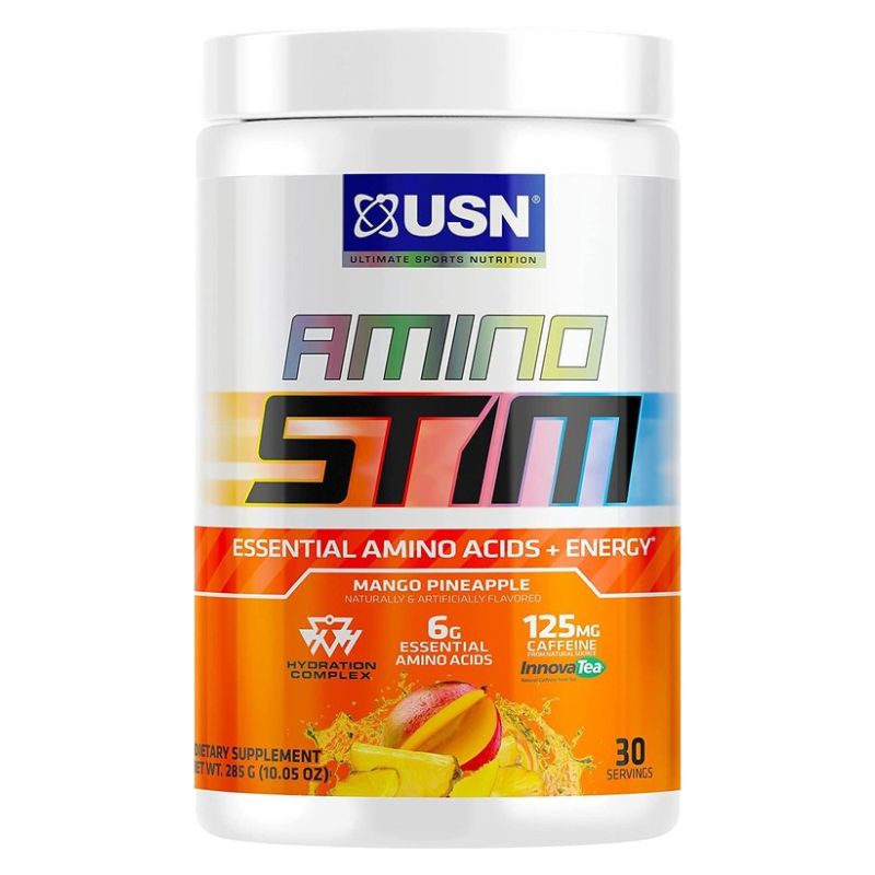 USN Amino Stim, Mango Pineapple 30 Servings