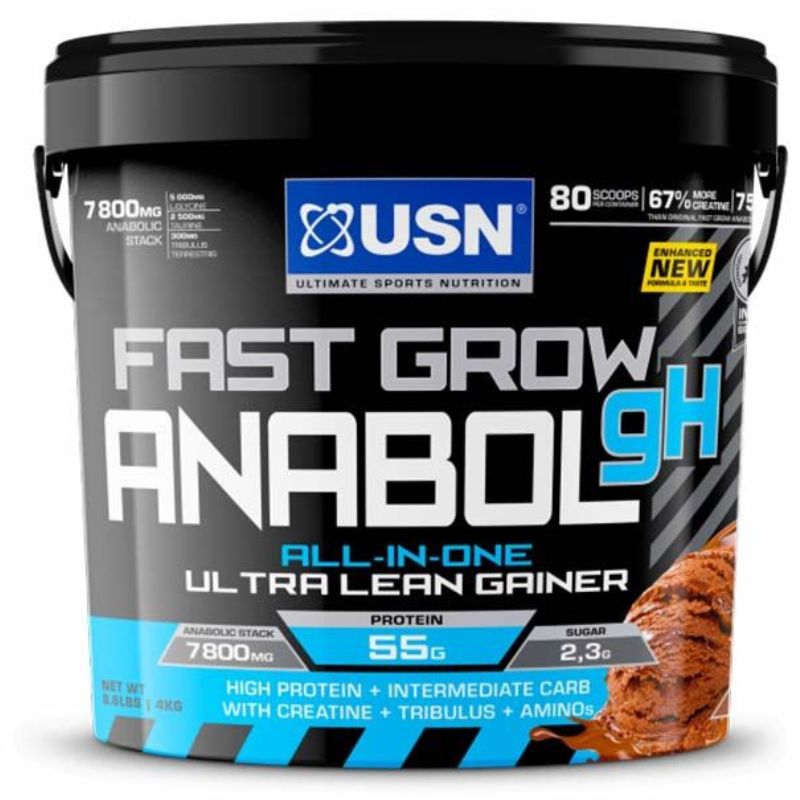 USN Fast Grow Anabol Gh, Chocolate