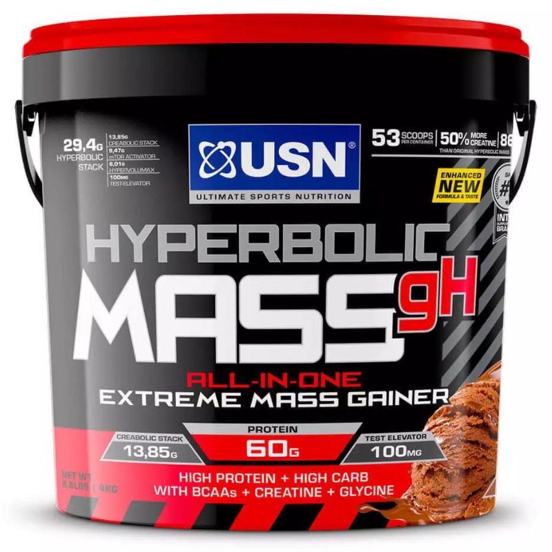 USN Hyperbolic Mass GH Dutch Chocolate - 4kg