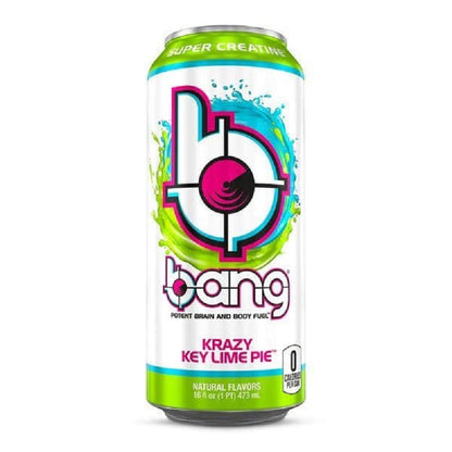 Bang Krazy Key Lime Pie Lemon Energy Drink