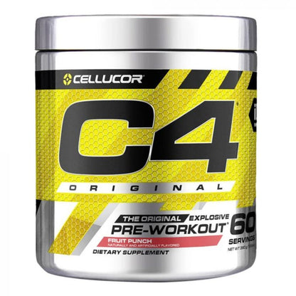 Cellucor C4 Original The Explosive Pre-Workout Fruit Punch 60 Servings