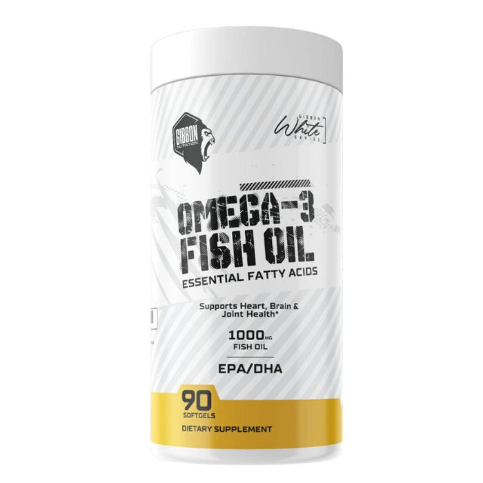 Gibbon White Series Omega-3 Fish Oil 90 Gelcap Default Title at Al Saqer Nutrition UAE