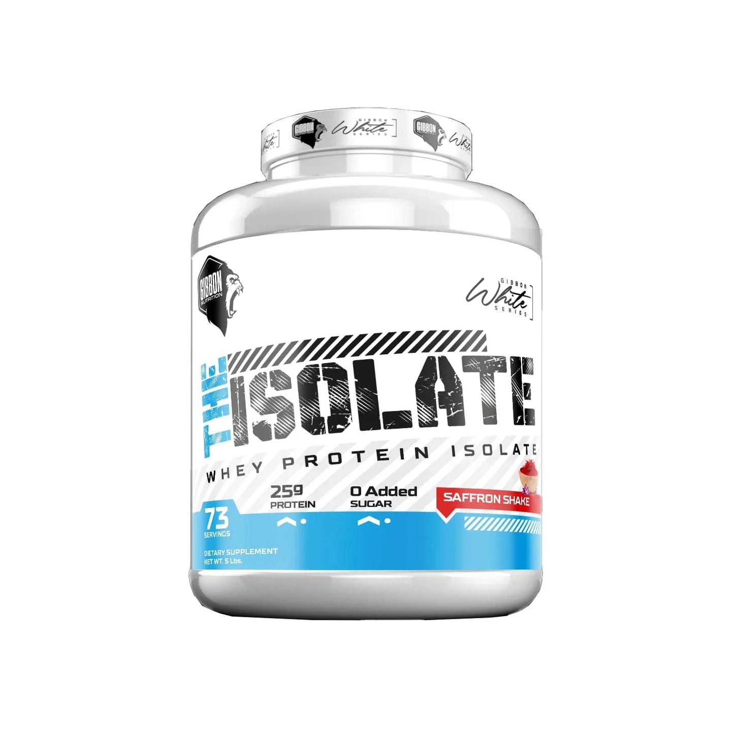 Gibbon White Series The Isolate 5LB 73 Servings