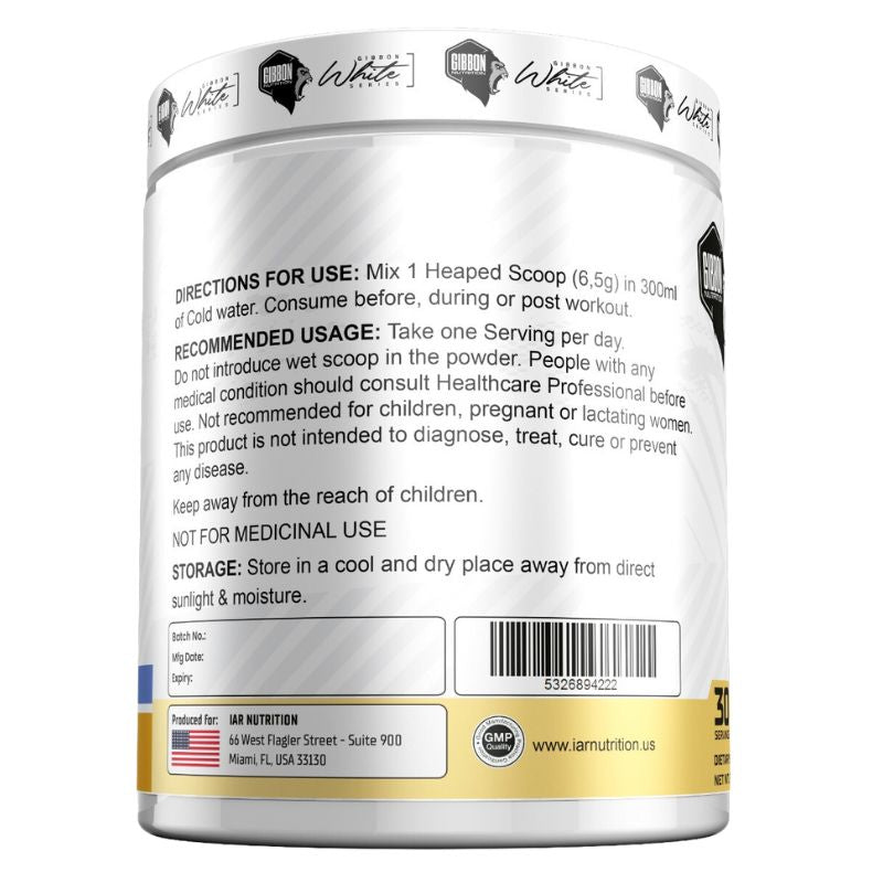 Gibbon White Series "The Whey" 5LBS Protein