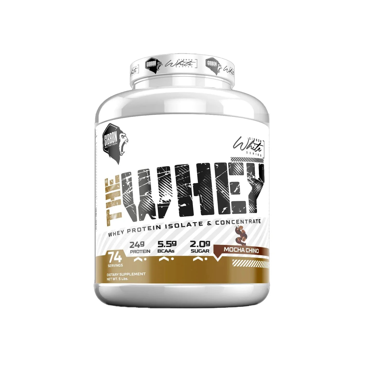 Gibbon White Series "The Whey" 5LBS Protein