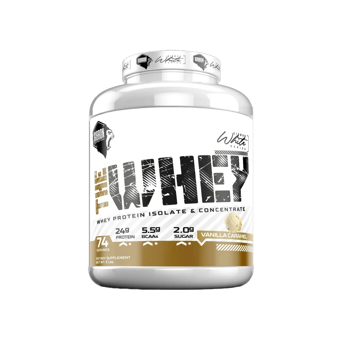 Gibbon White Series "The Whey" 5LBS Protein