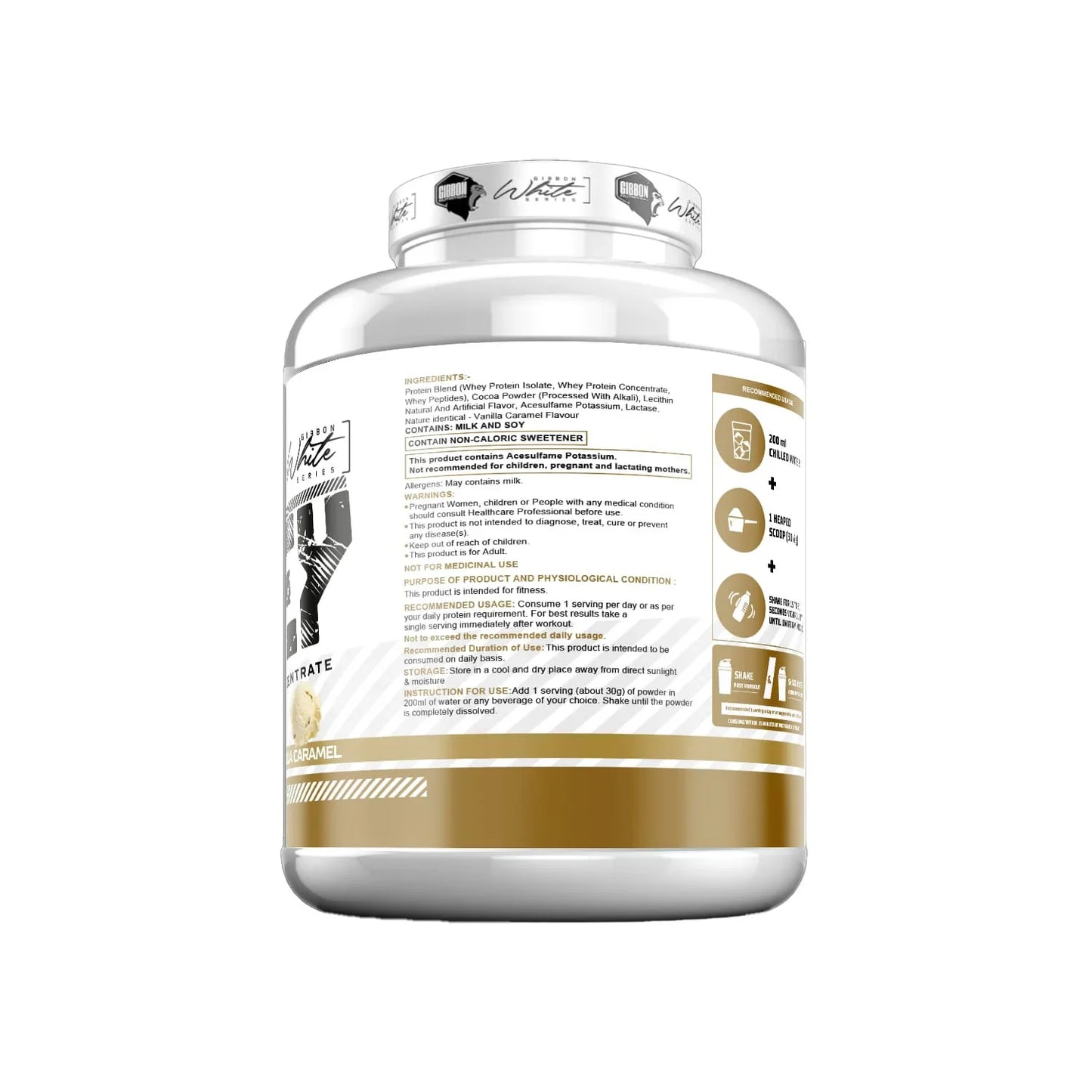 Gibbon White Series "The Whey" 5LBS Protein