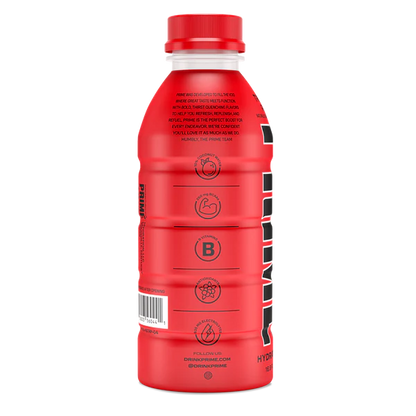 Prime Hydration Drink Sports Beverage "TROPICAL PUNCH," Naturally Flavored, 10% Coconut Water, 250mg BCAAs, B Vitamins, Antioxidants, 835mg Electrolytes, 25 Calories per 16.9 Fl Oz Bottle - Life of Riley Supplements Trading LLC